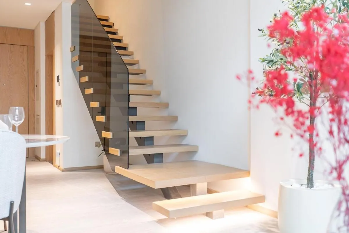 Elegant 1Bhk By Czechin Luxe Stay With Pool And Gym Dubai 0*,